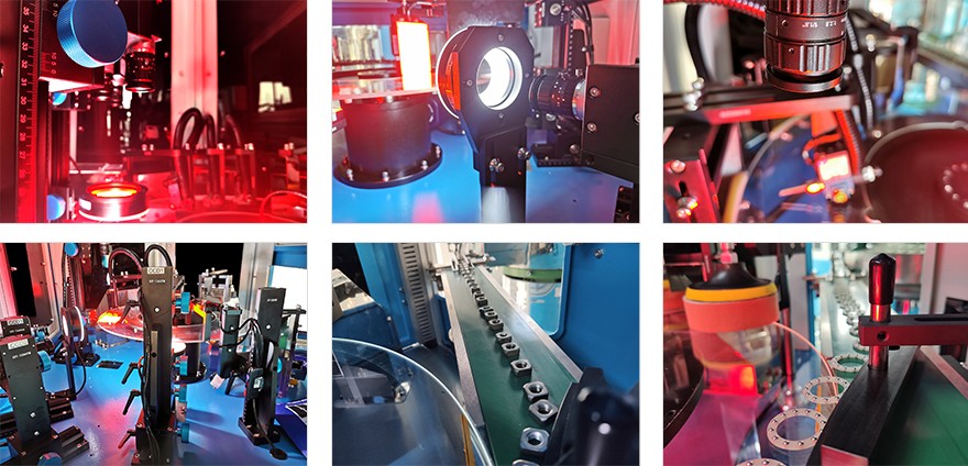 光学筛选机内部细节