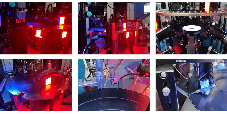 光学筛选机内部细节