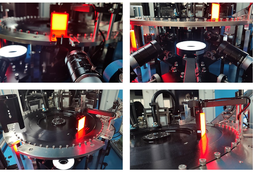 光学筛选机内部细节